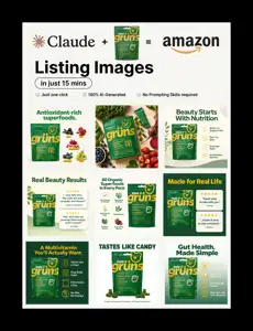 Automate Amazon Listing Images with Claude + Arcads