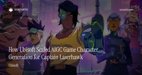 How Ubisoft Scaled Character Creation with AIGC for Captain Laserhawk