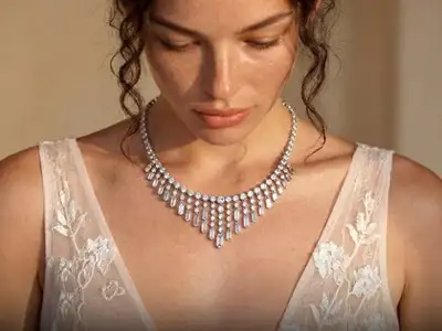 Luxury jewelry campaign visuals