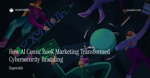 Transforming Cybersecurity Branding with AI-Enhanced Comic Books